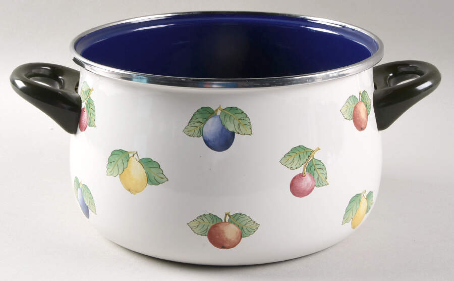French Garden Fleurence Lid for 4 Quart Metal Stew Pot by Villeroy & Boch-1
