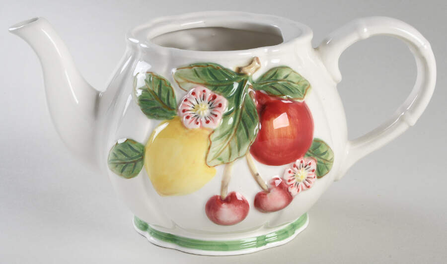 French Garden Fleurence Teapot No Lid by Villeroy & Boch-1