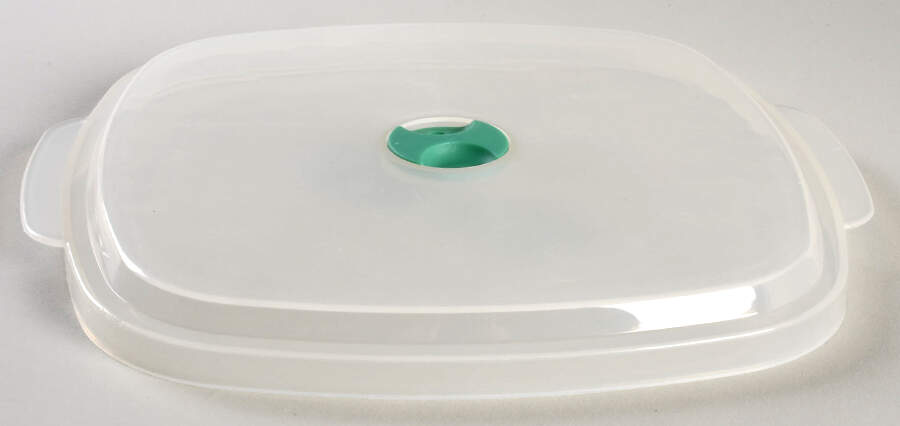 French Garden Fleurence Vent Lid for 40 Oz Square Plastic Microwave Bow by Villeroy & Boch-1