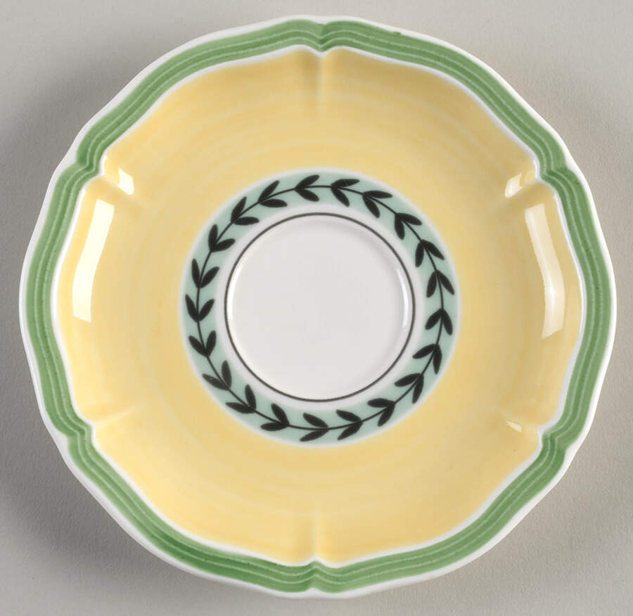 French Garden Fleurence Saucer for Flat Cup by Villeroy & Boch-1