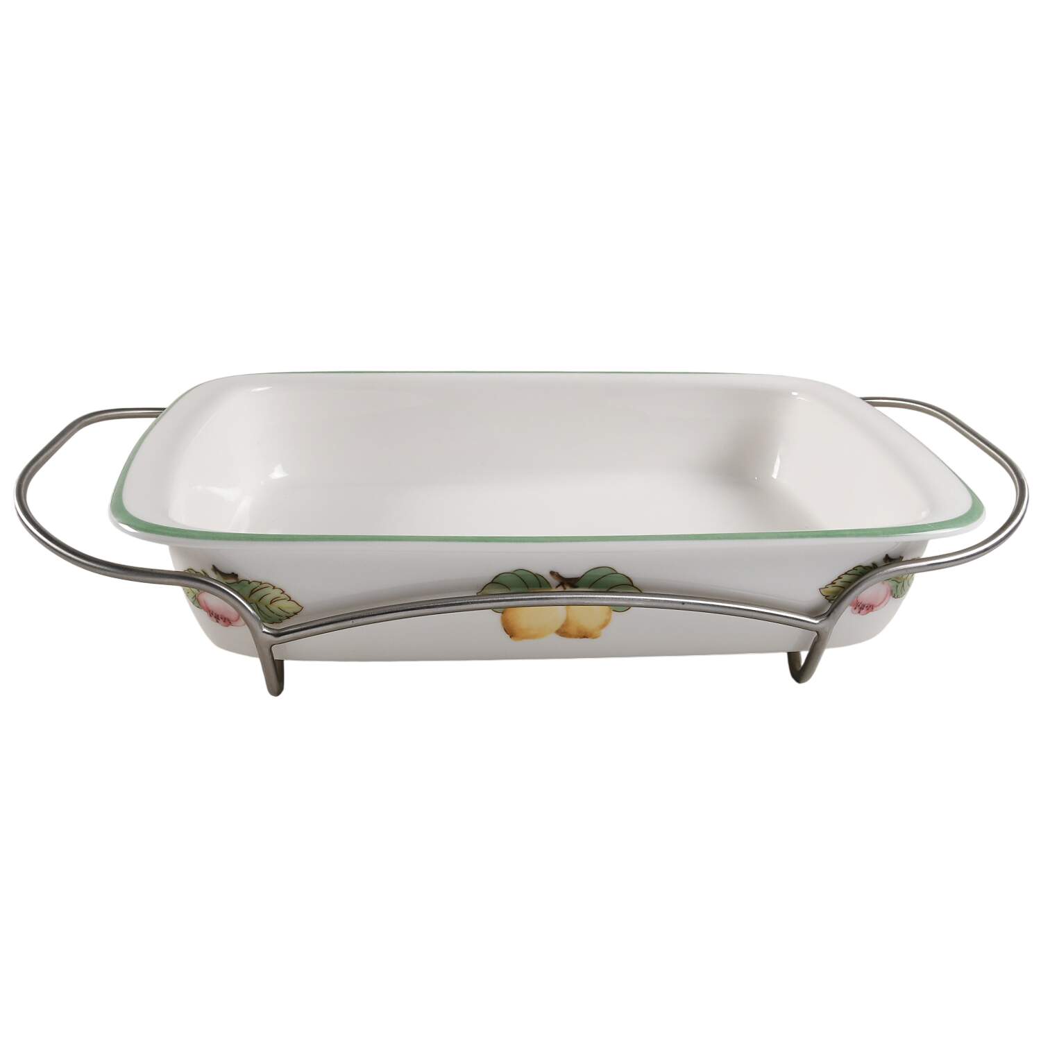 French Garden Fleurence 14" Lasagna W/Metal Rack by Villeroy & Boch-1