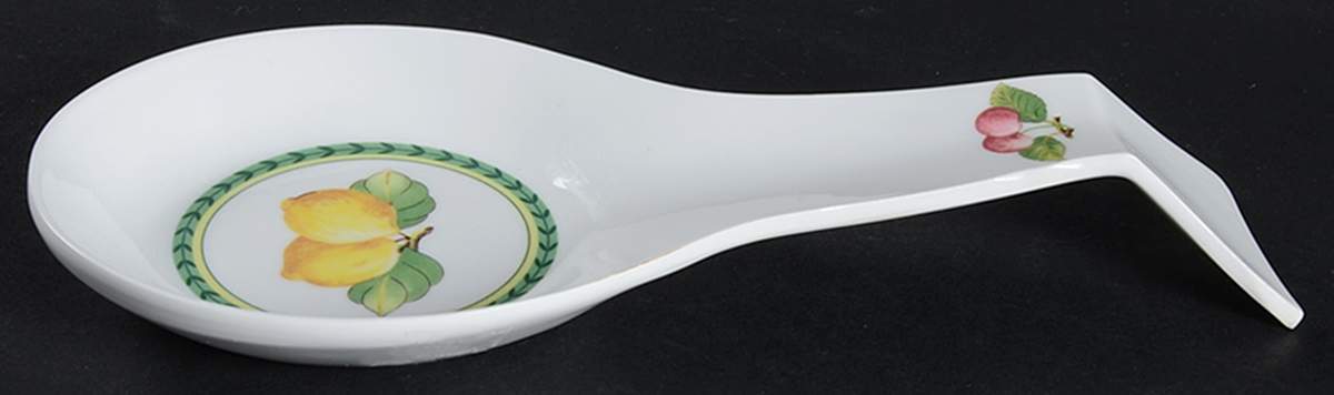 French Garden Fleurence Melamine Spoon Rest (Holds 1 Spoon) by Villeroy & Boch-1