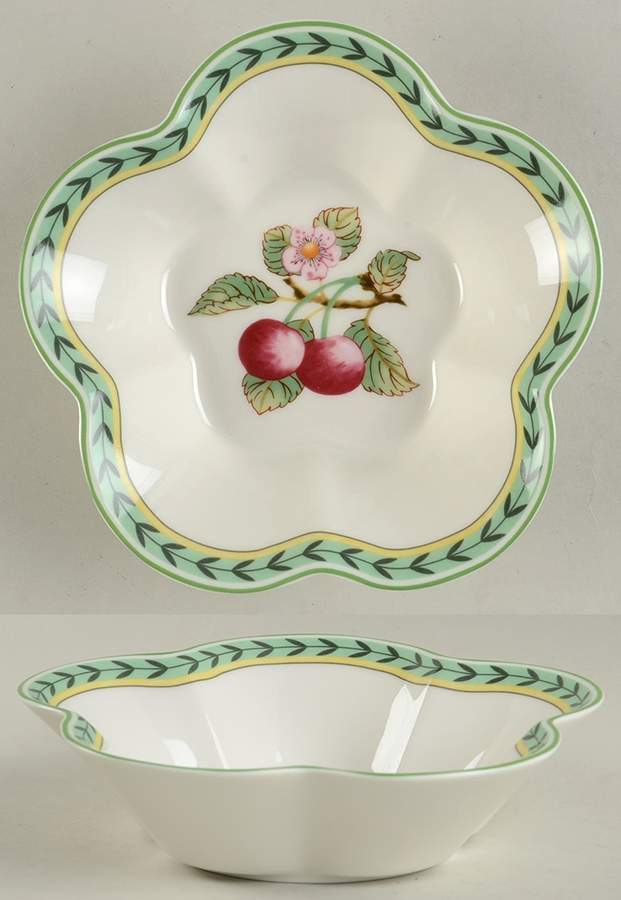 French Garden Fleurence 6" Scalloped Bowl by Villeroy & Boch-1