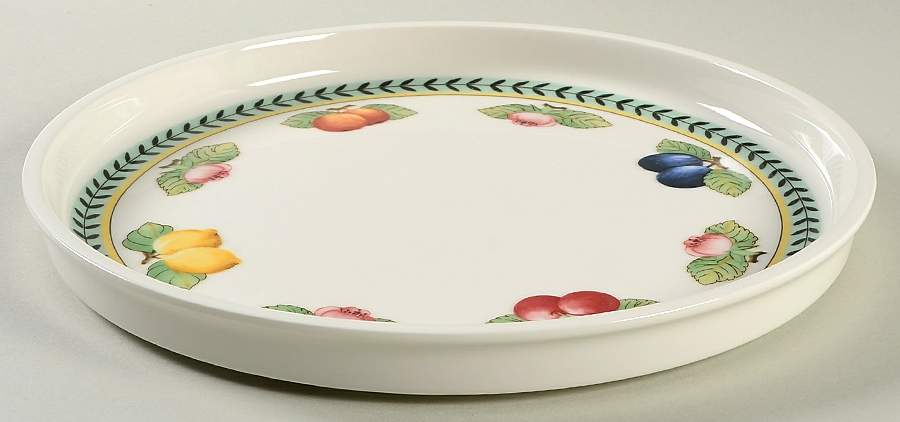 French Garden Fleurence 11" Round Dish (AKA Lid for RNDB11) by Villeroy & Boch-1
