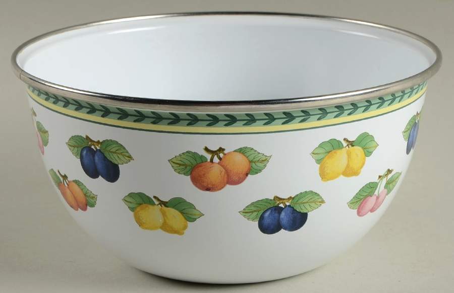 French Garden Fleurence 6" Metal Mixing Bowl by Villeroy & Boch-1