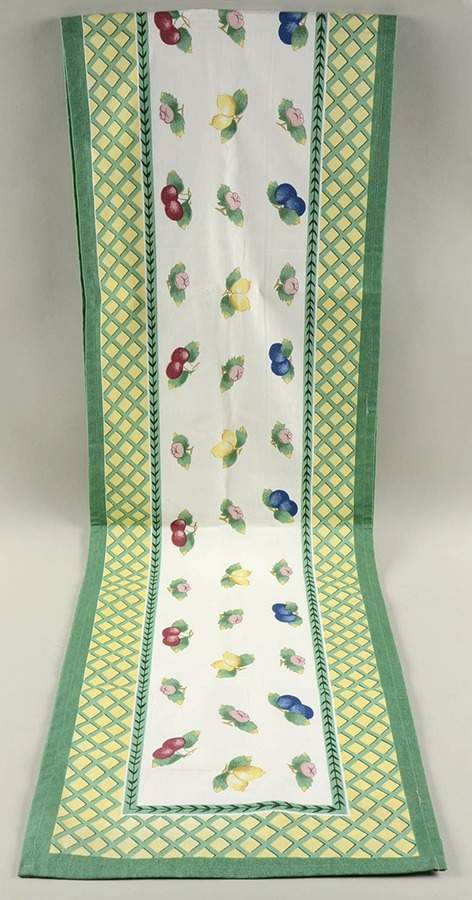 French Garden Fleurence 13" X 85" Cloth Table Runner by Villeroy & Boch-1