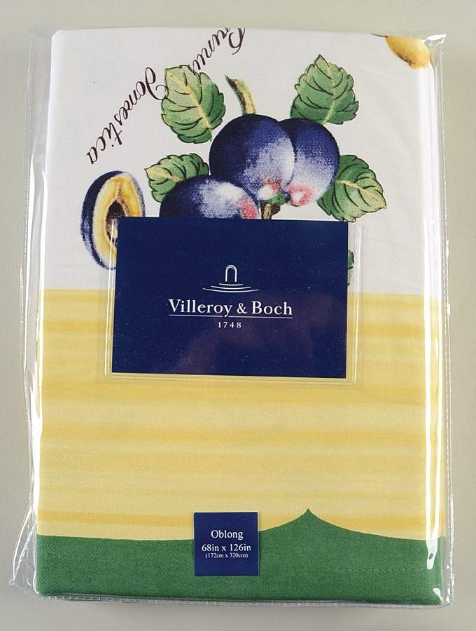 French Garden Fleurence 68" X 126" Oblong Tablecloth by Villeroy & Boch-1