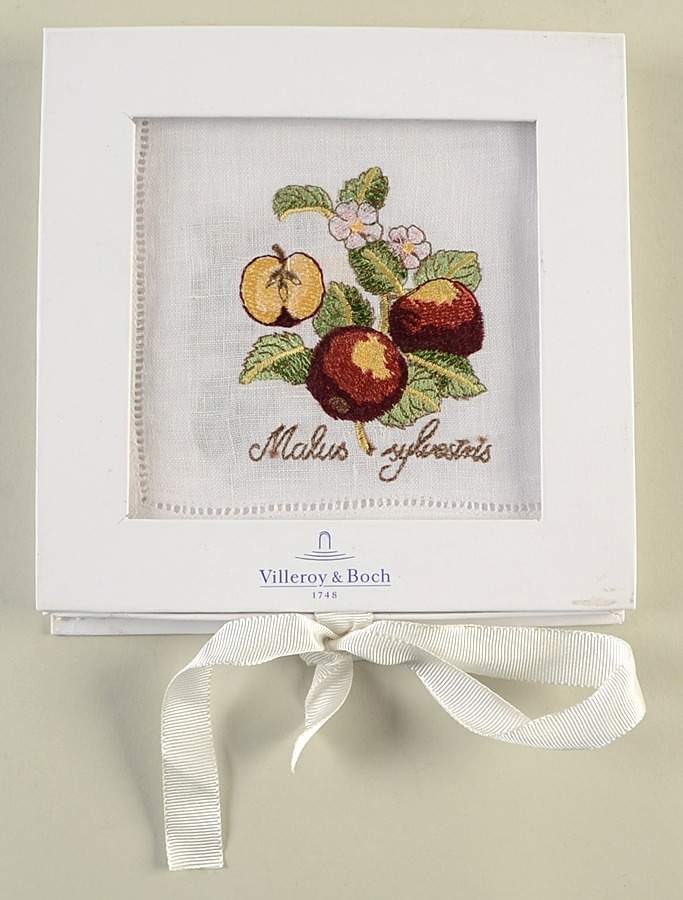 French Garden Fleurence Cloth Cocktail Napkin - Set of 4 Motifs by Villeroy & Boch-1