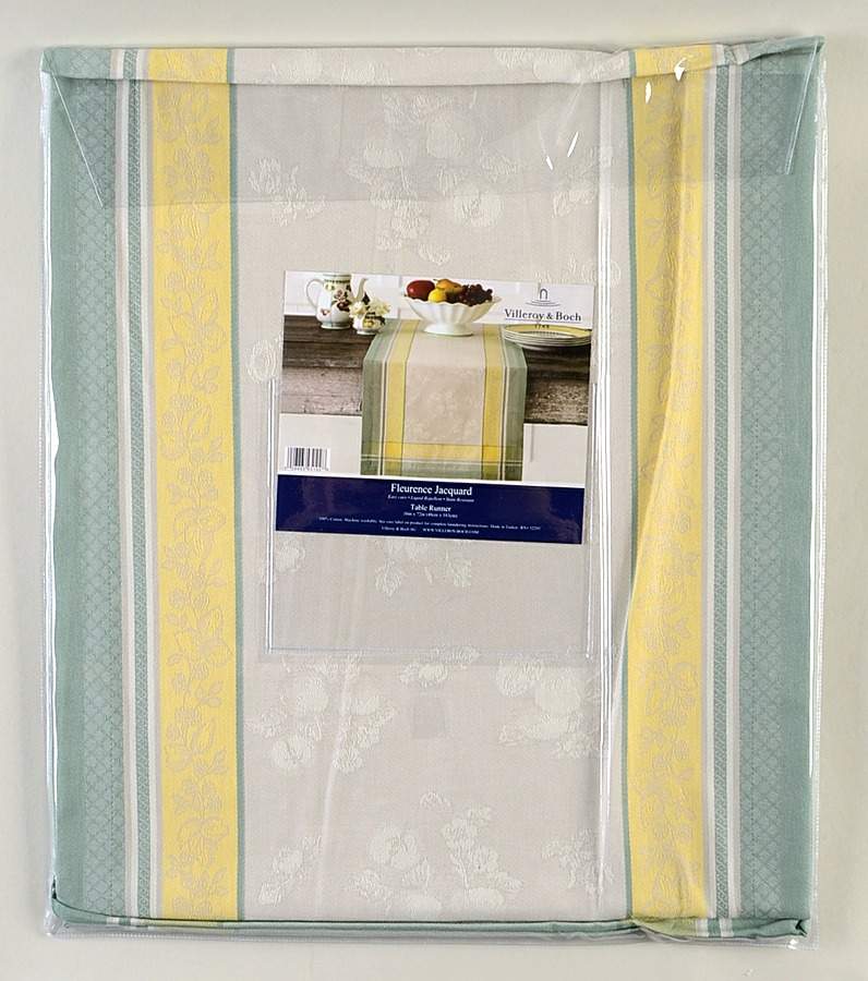 French Garden Fleurence 16" X 72" Cloth Table Runner by Villeroy & Boch-1