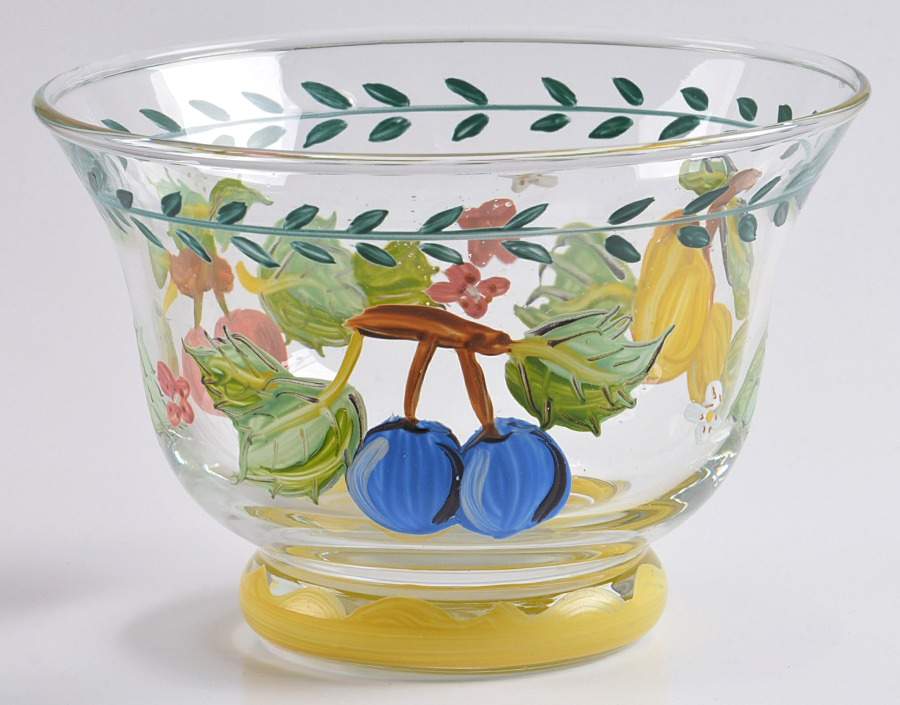 French Garden Fleurence Individual Glassware Dessert Bowl by Villeroy & Boch-1