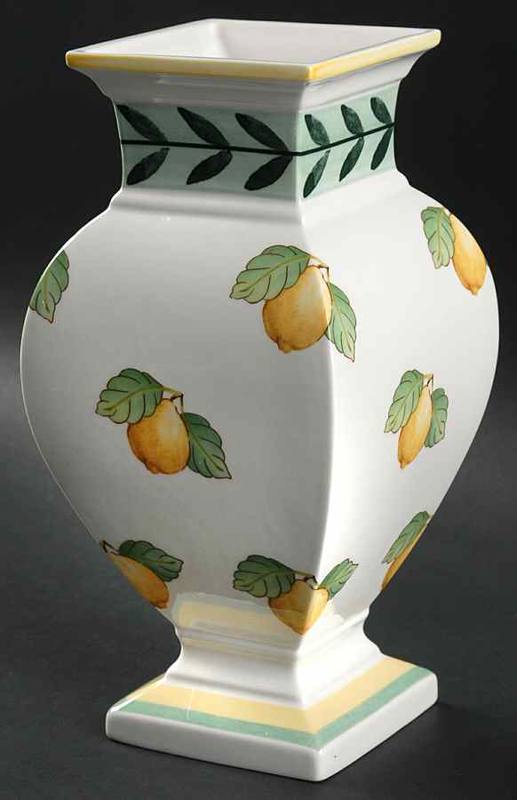 French Garden Fleurence 8" Vase by Villeroy & Boch-1