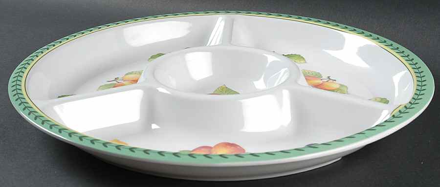 French Garden Fleurence 1 Piece Melamine Chip & Dip by Villeroy & Boch-1