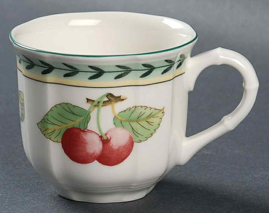 French Garden Fleurence Flat Demitasse Cup by Villeroy & Boch-1