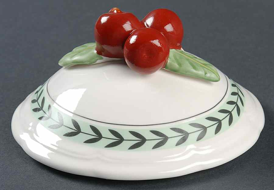 French Garden Fleurence Lid for 6" Candy Box by Villeroy & Boch-1