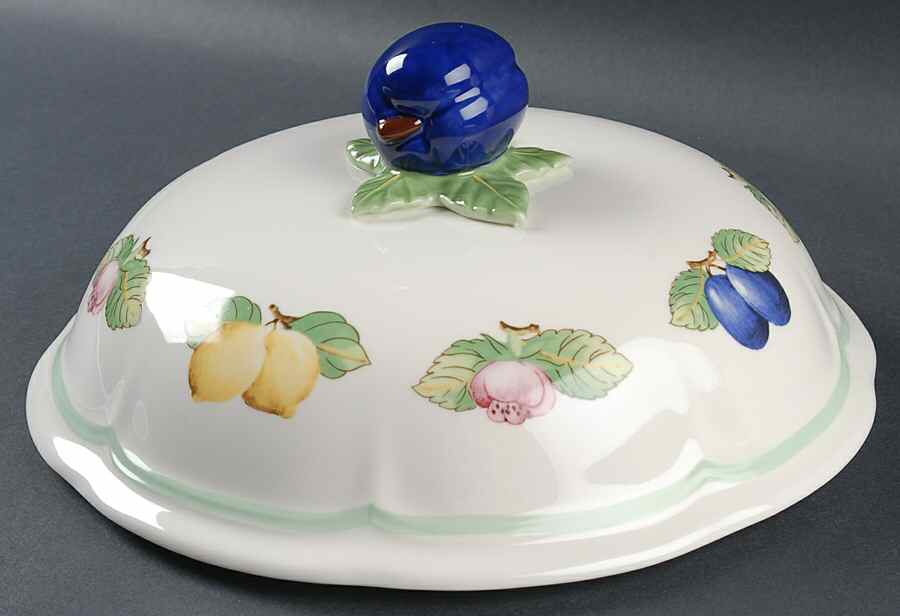 French Garden Fleurence Lid for 11" Flat Covered Bowl by Villeroy & Boch-1