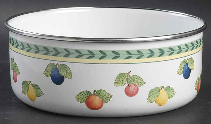 French Garden Fleurence 7" Metal Bowl by Villeroy & Boch-1