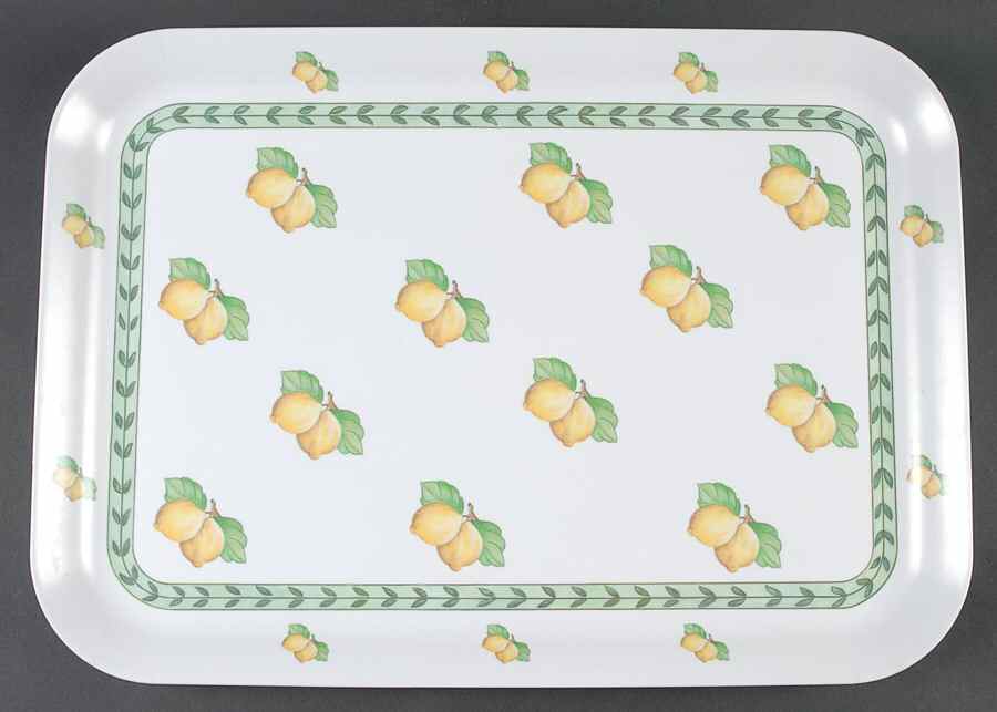 French Garden Fleurence 16" Rectangular Melamine Tray by Villeroy & Boch-1