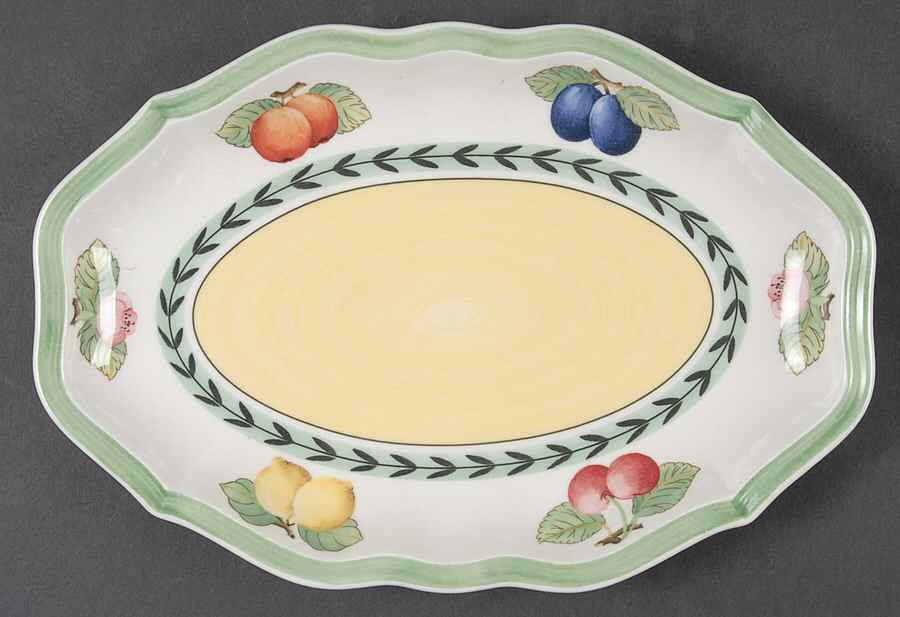 French Garden Fleurence Relish/Gravy Underplate by Villeroy & Boch-1