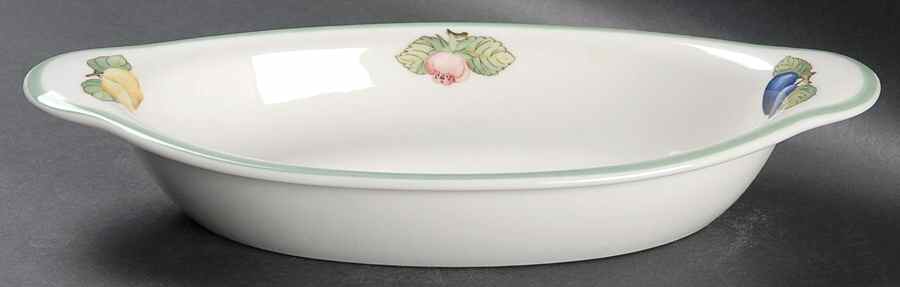 French Garden Fleurence 11" Oval Baker by Villeroy & Boch-1
