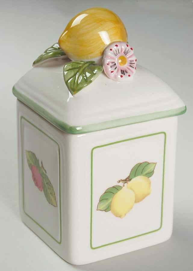 French Garden Fleurence Jam/Jelly & Lid by Villeroy & Boch-1