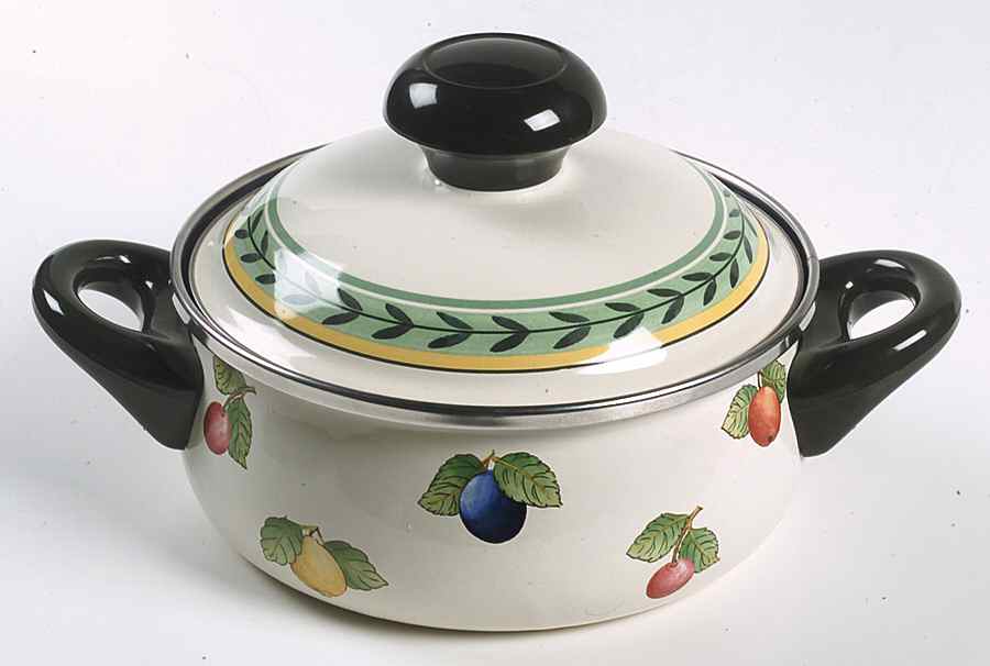 French Garden Fleurence 1.5 Quart Metal Stew Pot by Villeroy & Boch-1