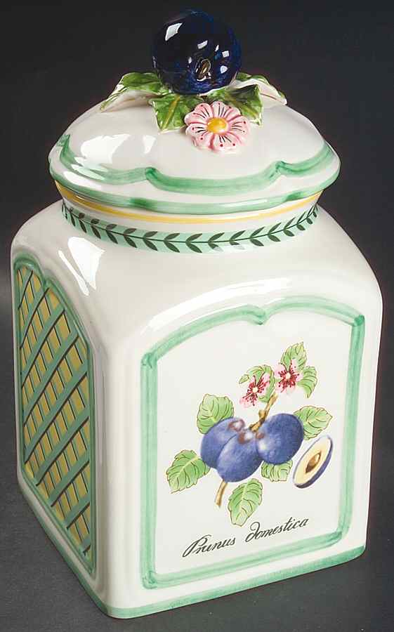 French Garden Fleurence Medium Canister & Lid by Villeroy & Boch-1