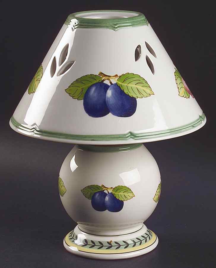 French Garden Fleurence Candle Lamp & Shade by Villeroy & Boch-1