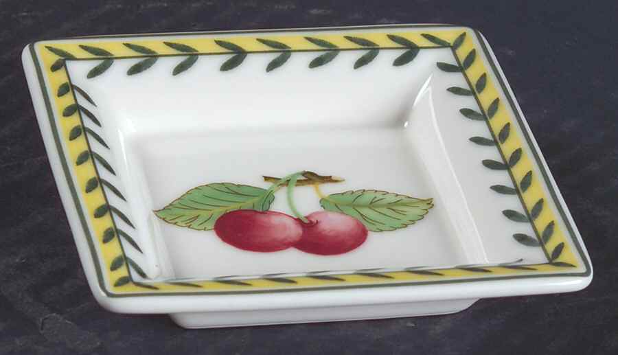 French Garden Fleurence 3" Square Tray by Villeroy & Boch-1