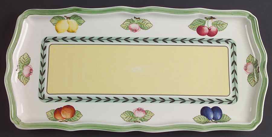 French Garden Fleurence Large Sandwich Tray by Villeroy & Boch-1