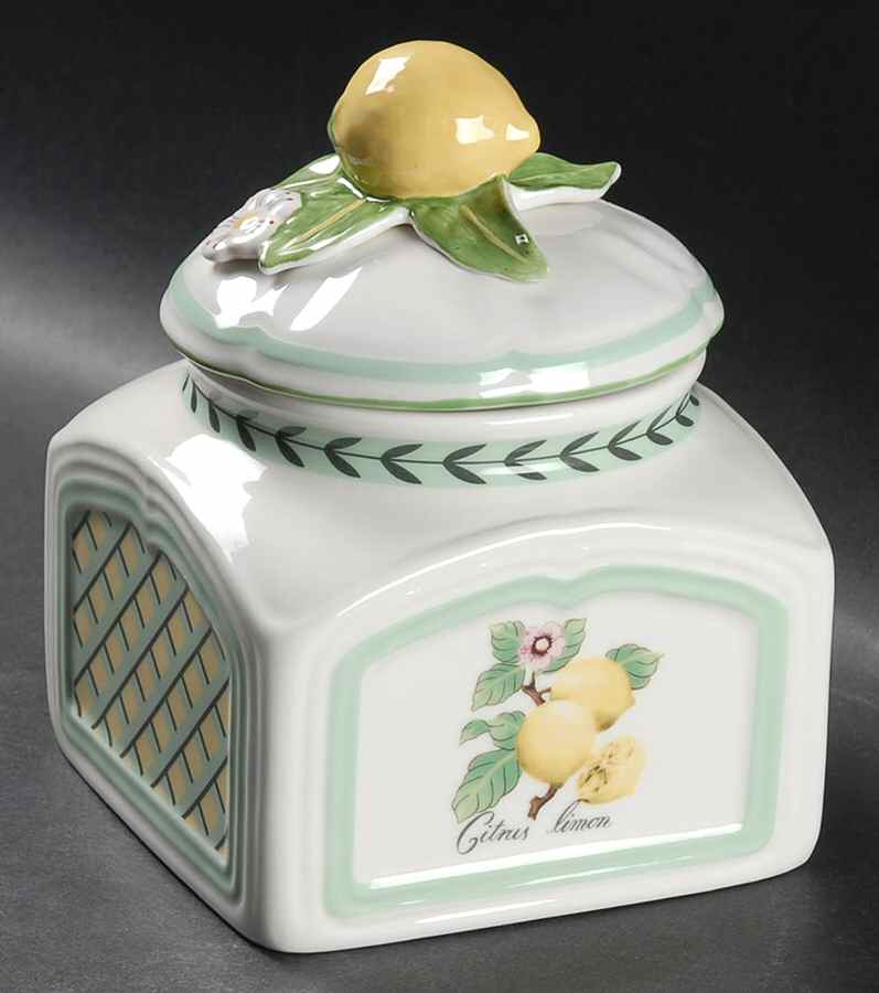 French Garden Fleurence Spice Canister & Lid by Villeroy & Boch-1
