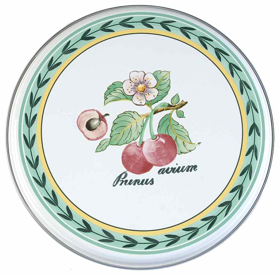 French Garden Fleurence 8" Steel Individual Stove Cover by Villeroy & Boch-1