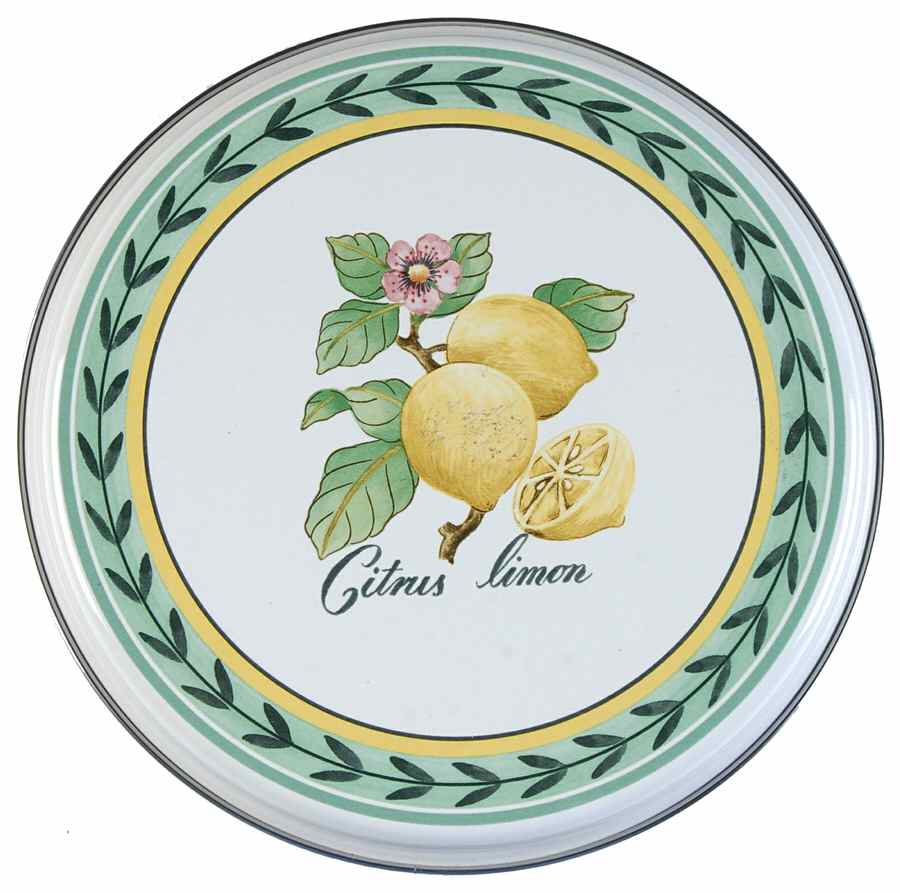 French Garden Fleurence 6" Steel Individual Stove Cover by Villeroy & Boch-1