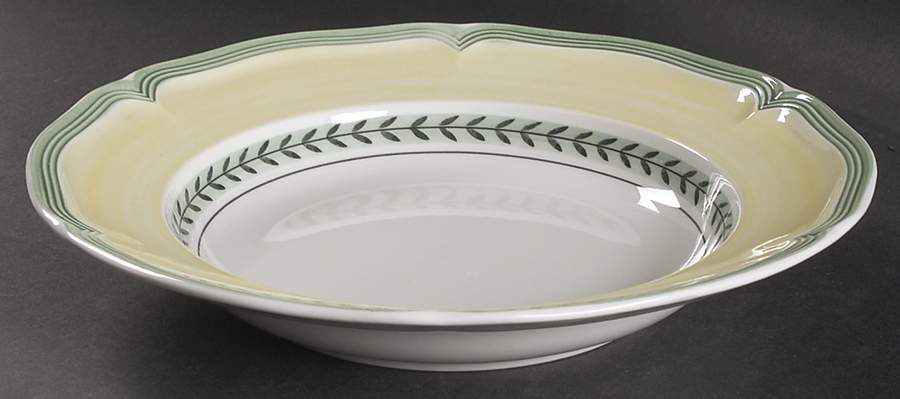 French Garden Vienne Large Rim Soup Bowl by Villeroy & Boch-1