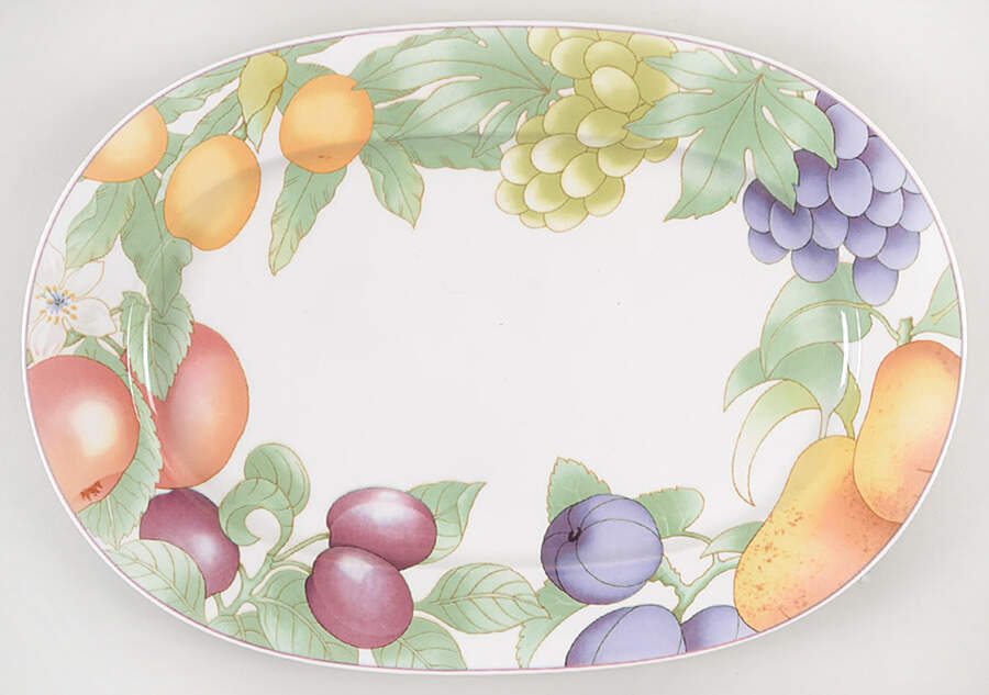 Frutteto 16" Oval Serving Platter by Villeroy & Boch-1