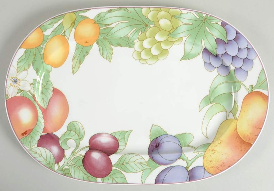Frutteto 13" Oval Serving Platter by Villeroy & Boch-1