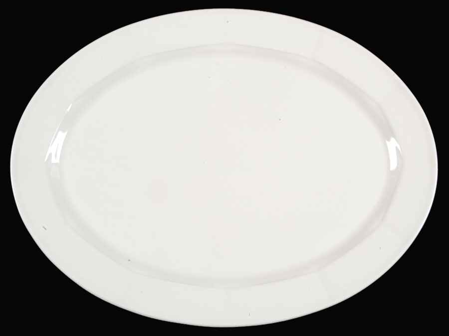 Geo 12" Oval Serving Platter by Villeroy & Boch-1