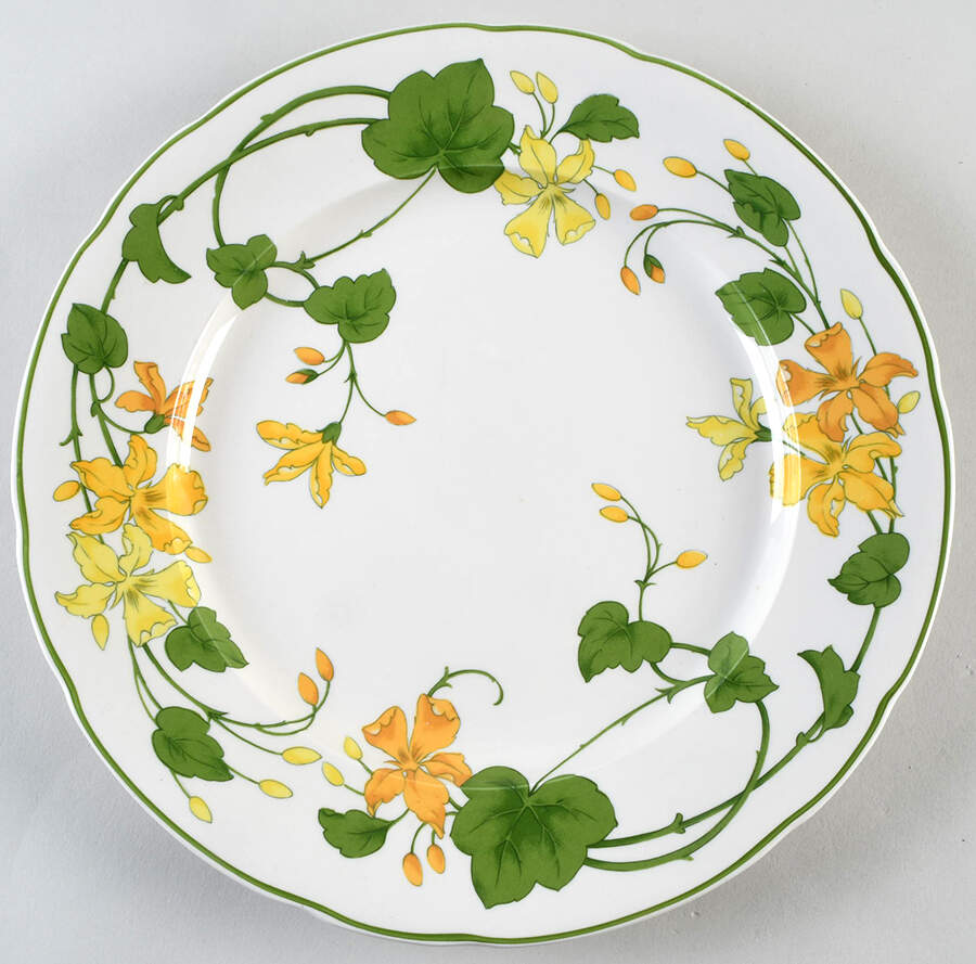 Geranium (Non Ribbed Rim) 12" Chop Plate (Round Platter) by Villeroy & Boch-1