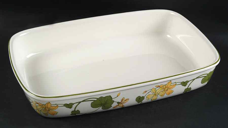 Geranium (Non Ribbed Rim) 14'' Lasagna by Villeroy & Boch-1