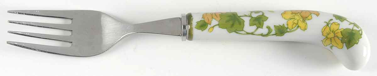Geranium (Non Ribbed Rim) Individual Salad Fork by Villeroy & Boch-1