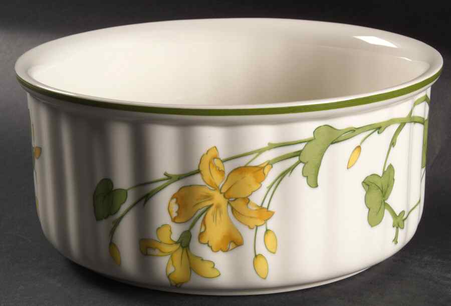 Geranium (Non Ribbed Rim) 7" Souffle by Villeroy & Boch-1