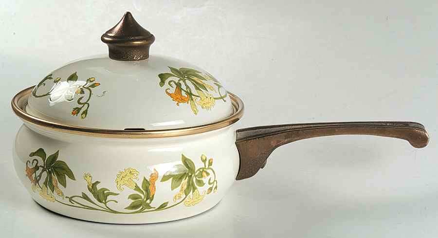 Geranium (Non Ribbed Rim) 1.0 Quart Metal Covered Saucepan by Villeroy & Boch-1