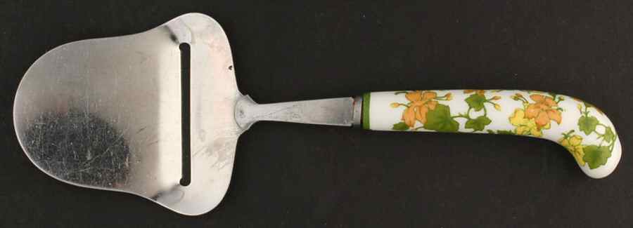 Geranium (Non Ribbed Rim) Cheese Plane with Stainless Plane by Villeroy & Boch-1