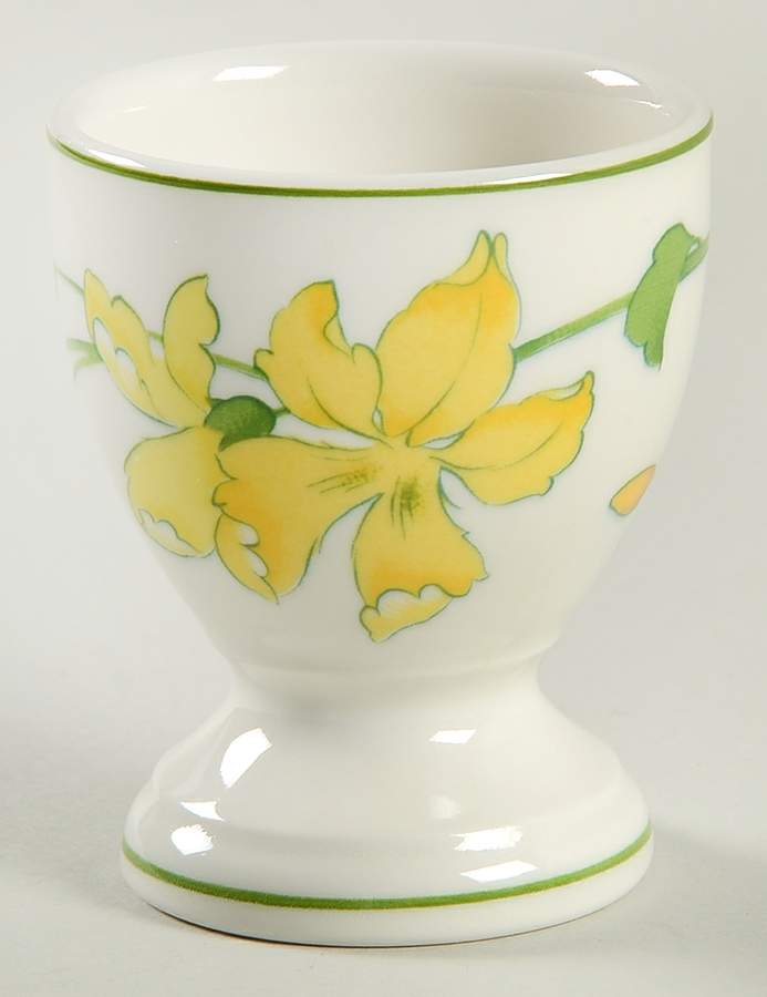 Geranium (Ribbed Rim) Single Egg Cup by Villeroy & Boch-1