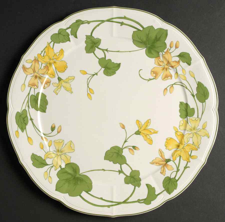 Geranium (Ribbed Rim) Cake Plate by Villeroy & Boch-1