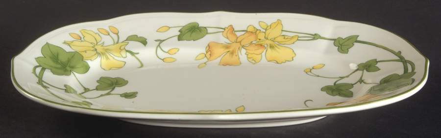 Geranium (Ribbed Rim) Relish/Gravy Underplate by Villeroy & Boch-1