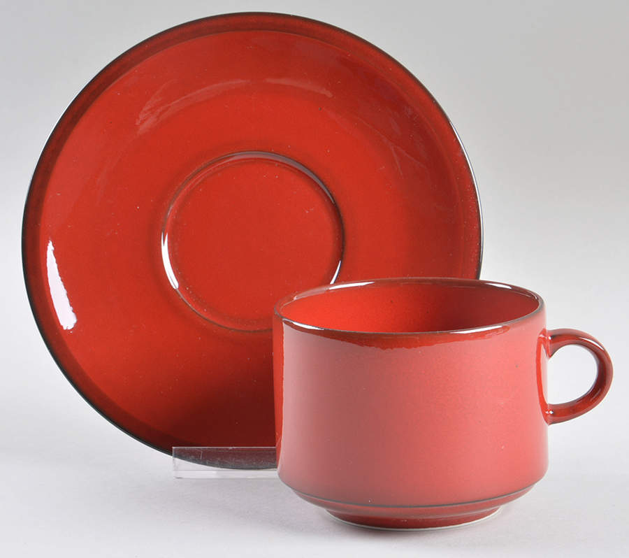 Granada Flat Cup & Saucer Set by Villeroy & Boch-1