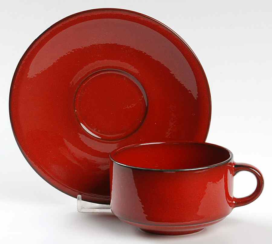 Granada Flat Cup & Saucer Set by Villeroy & Boch-1