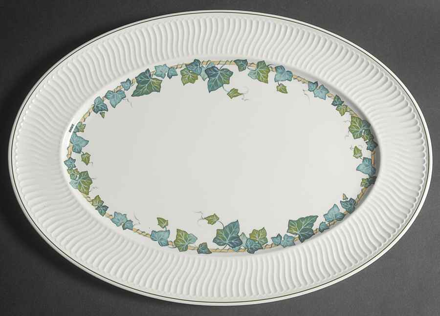Green Park 16" Oval Serving Platter by Villeroy & Boch-1