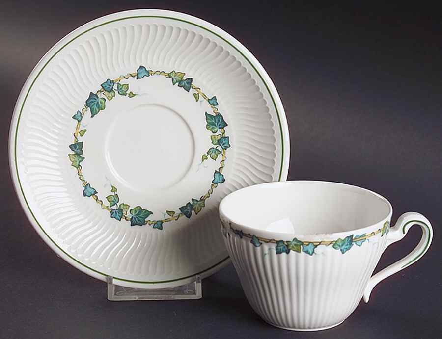 Green Park Flat Cup & Saucer Set by Villeroy & Boch-1