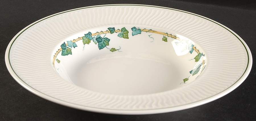Green Park Large Rim Soup Bowl by Villeroy & Boch-1